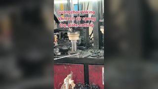 como borda do cortador da placa superior da mola de ar?