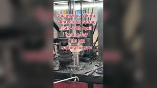 como cortar a borda da placa superior da mola pneumática?
