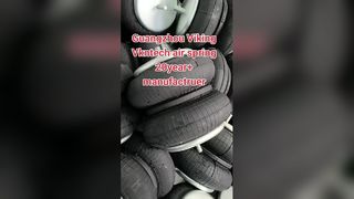 mola de ar convuluída após teste de vazamento