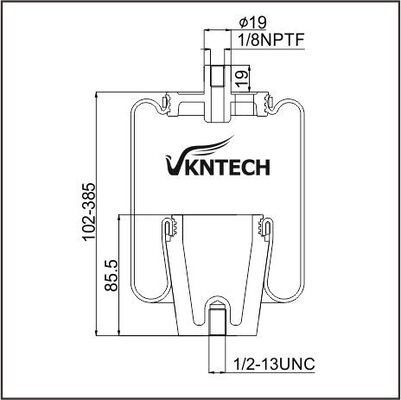 MACK 227QS38 227QS38A 227QS38B Goodyear 1S5-055 substituído por VKNTECH 1S5-055